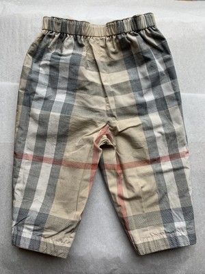 baby burberry pants