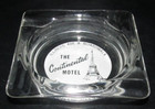Vintage The Continental Motel Atlantic City NJ Ashtray Glass Illinois Ave Board — photo 2