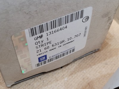 Vauxhall ZAFIRA B Left Hand Rear Door Front Pillar Vinyl 13166404 