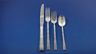 Madrigal by Lunt Sterling Silver Flatware Service For 12 Set 51