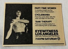 1980 KABC tv ad ~ EYEWITNESS LOS ANGELES Bizarre World Of Transvestism