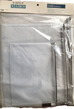 Simply Tidy Mesh Zipper Bag 3-Sizes,10in x 7.6in,10.75in x 14 in,12.25in x 16