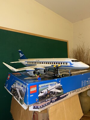 Lego City Vintage Lego Airplane 3181 Lego City Passenger Plane Brickly