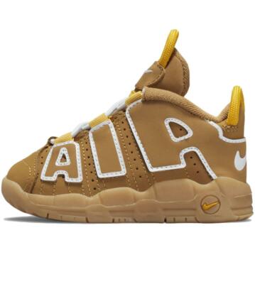 Nike Air More Uptempo (TD) 'Wheat' Kids' Shoes Sneakers DQ4715-700