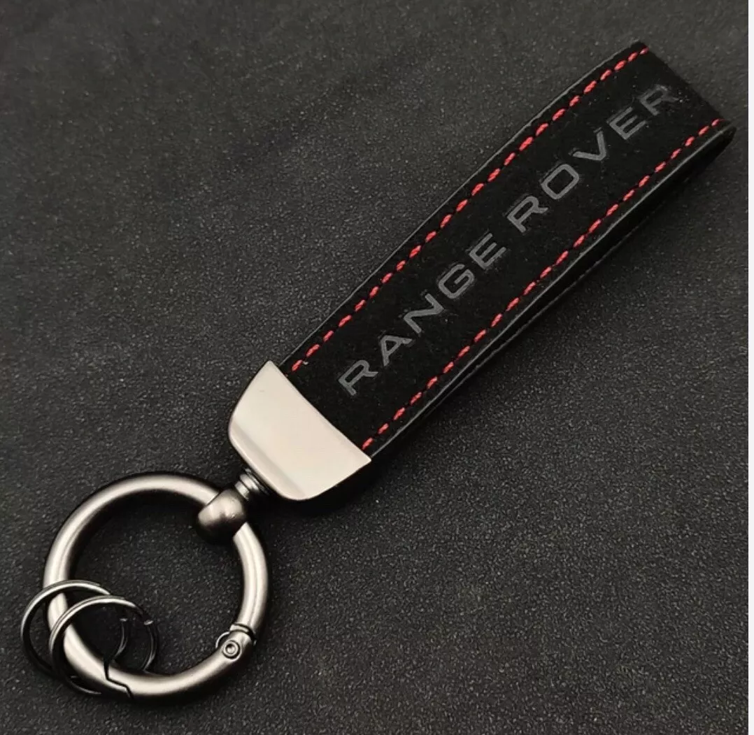 Range Rover Premium Suede Keyring Black Seller