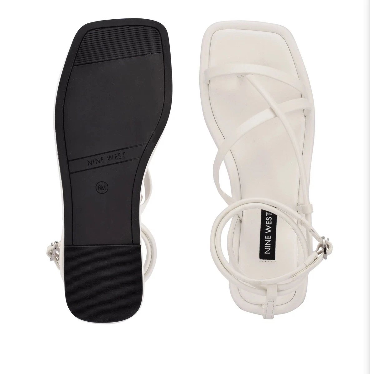 Nine west flat store sandals