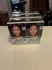Clairol Natural Instincts Demi-Permanent Hair Dye, 2RV Burgundy Black - 6 Boxes