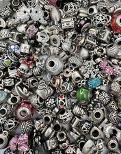 (1) Random Pandora Sterling Silver Charm/Bead...
