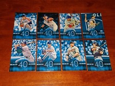 (8) 2015 Topps Free Agent 40 Card Lot