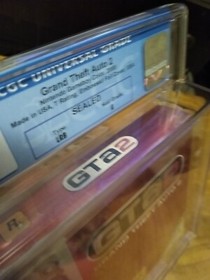 CGC GRADED 7.0 A GTA2 Grand Theft Auto 2 (Game Boy Color) GBC Embossed Foil 