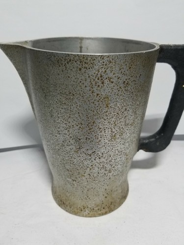 Club De Aluminio Martillado Vintage Cafetera/Jarra. sin Tapa | eBay