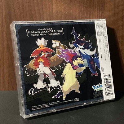 Nintendo Switch Pokemon LEGENDS Arceus Super Music Collection Game