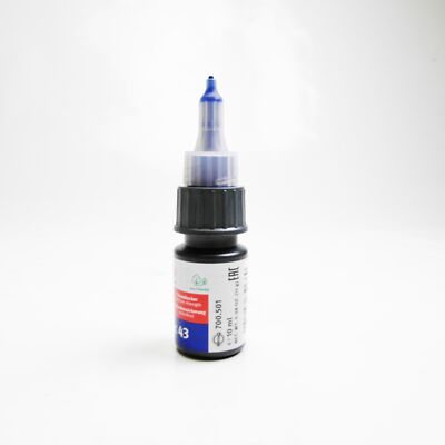 Schraubensicherung mittelfest 10ml EL-Loc 43 blau 700.501