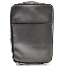 Louis Vuitton Pegas 55 Taiga Maleta de Viaje Estuche de Transporte Cuero Negro 38x53x20cm