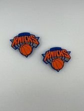 NBA New York Knicks Basketball Team For Crocs Shoe Charms - 2 Pieces