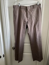 VTG 70s Levis Menswear Action Slacks Sta Prest Pants 34 X 30 Relaxed Repaired