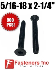 (Qty 900) 5/16-18 x 2 1/4" Torx Trailer Flooring Floorboard Screws Bulk Box