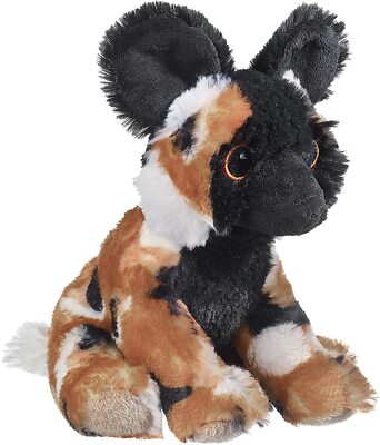 Wildlife Artists Stuffed Animal Wild Dog Plush Toy 9'' 