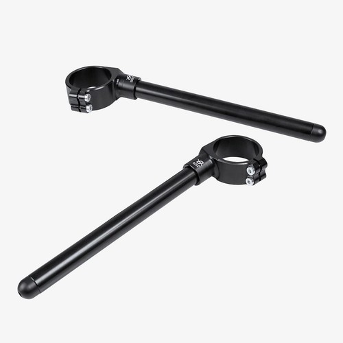 Bonamici 50mm Unraised Aluminium Clip-on Handlebars fits Yamaha YZF-R6 2017-24