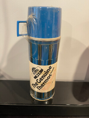 THE GENUINE THERMOS BRAND Rare Vintage 1973 Quart King Seely Thermos Co. 