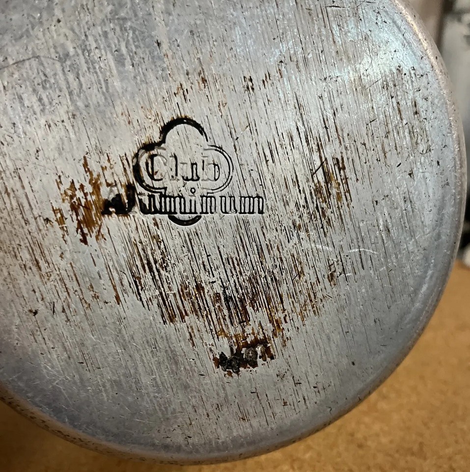 Vintage Club Hammered Aluminum 1-1/2 Quart Cooking Pot Saucepan w/ Lid ...