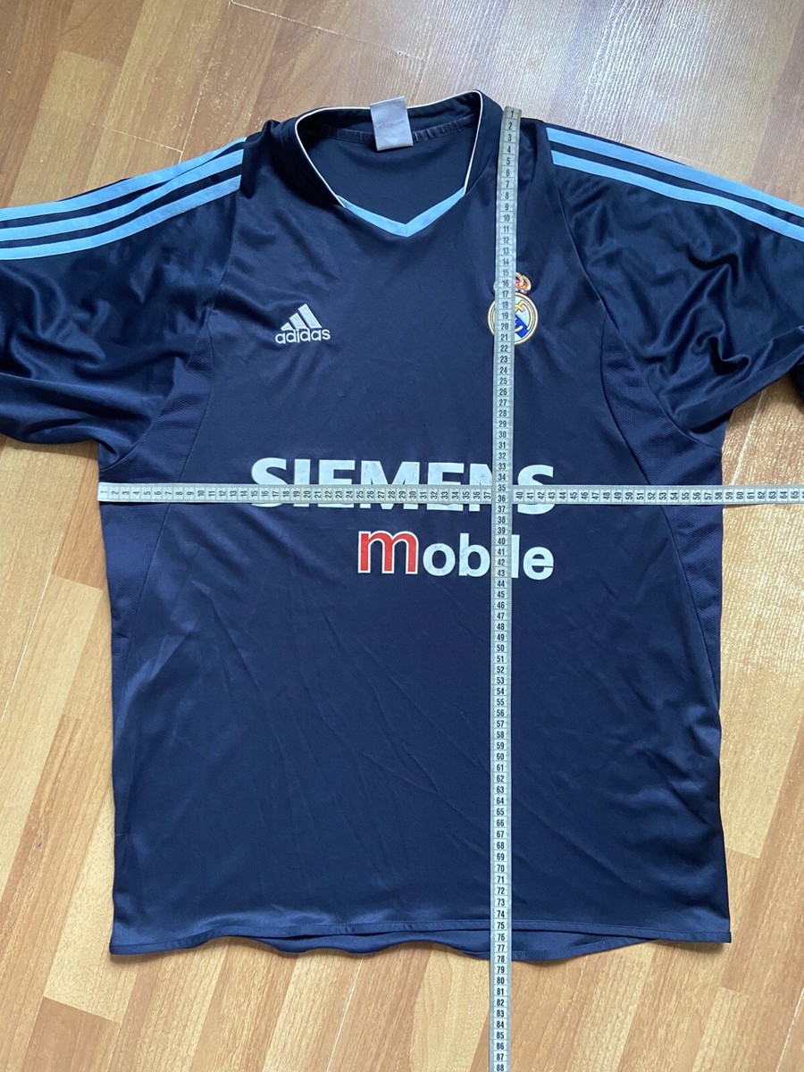 REAL MADRID 2003 2004 AWAY FOOTBAL SHIRT SOCCER JERSEY ADIDAS