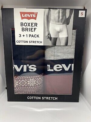 levi's cotton stretch boxer briefs