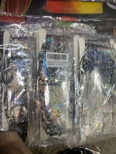Lot of 5 Halloween Party Banner 73 x 43 Inch 3.3 x 6.6 ft Pack Gold Curtains