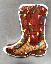 The Pioneer Woman Holiday Cowboy Boot Shaped Cookie & Treat Storage Container