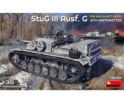 MiniArt 550035362 1:35 deutscher STUG III Ausf. G 1943 WK Alkett Sturmgeschütz