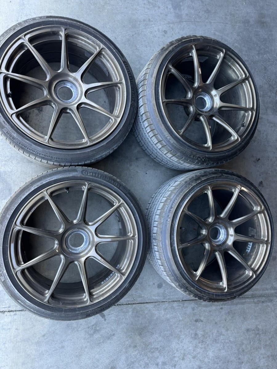 19” BC Forged Centerlock Wheels Bronze Porsche 997 911 Turbo S GTS