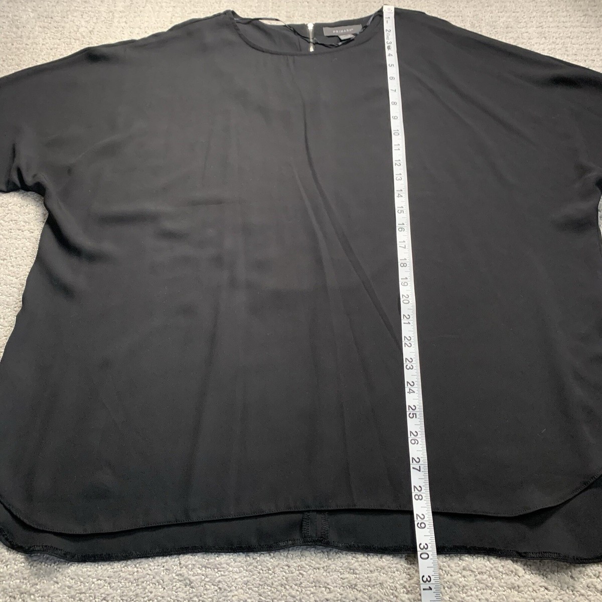 primark black chiffon blouse