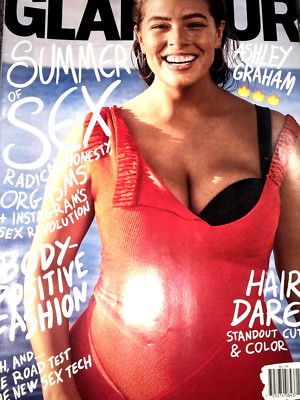 GLAMOUR MAGAZINE July 2017 ASHLEY GRAHAM Positive Fashion INSTAGRAM'S REVOLUTION