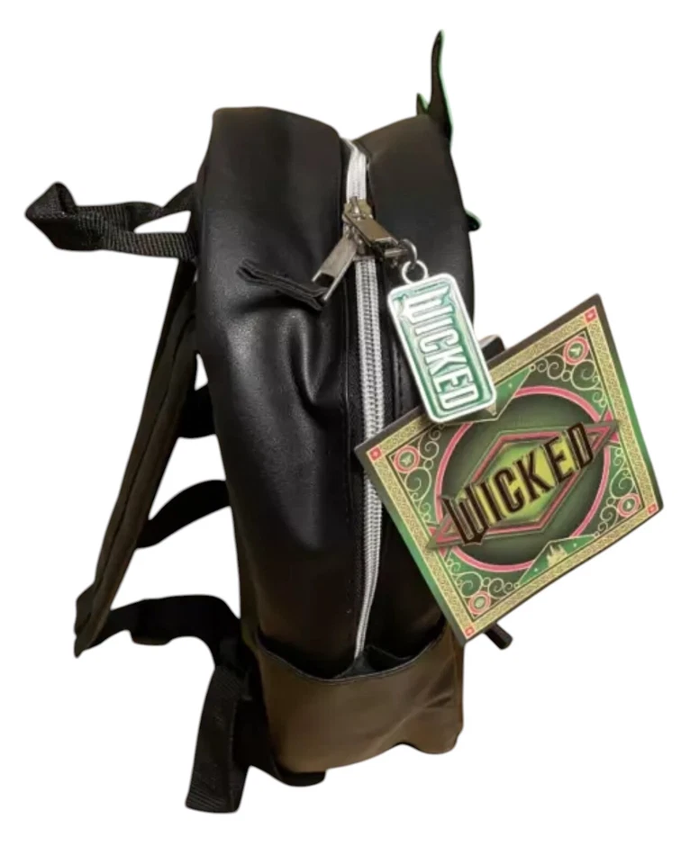 WICKED Witch Mini Backpack Coin Purse Defy Gravity Wizard of Oz Elphaba - Image 3 of 4
