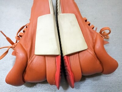 Size 8.5 - Rick Owens x adidas Level Runner Low Orange for sale