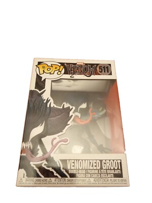 FUNKO POP MARVEL VENOM VENOMIZED GROOT #511 MARVEL VENOM in POP PROTECTOR