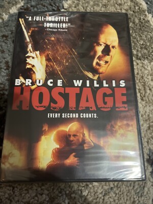 Hostage (DVD, 2005) New Sealed Bruce Willis Deleted And Alternate Scenes Action