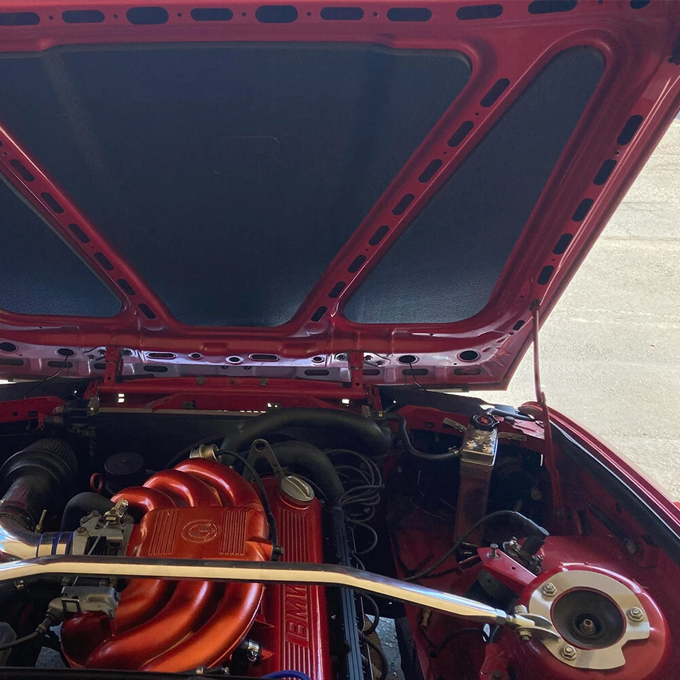 Apto para BMW Serie 3 E30 318i 1984-1993 capó delantero puntales de gas soportes de elevación de amortiguador Foto 4 de 4