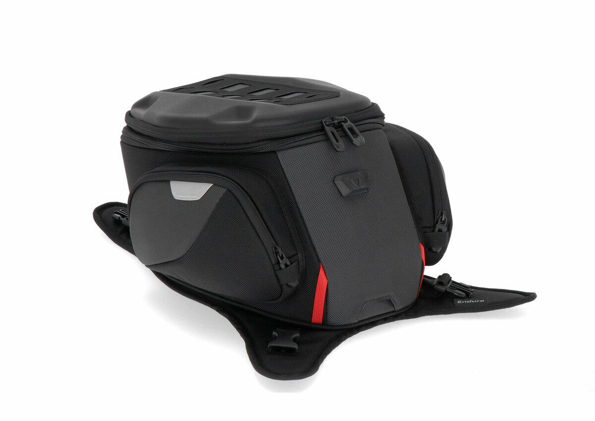 Sacoche de réservoir à sangles PRO Enduro SW-Motech de 12 à 15 L pour moto
