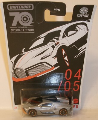 2023 MATCHBOX 1:64 MBX 70th SPECIAL EDITION 04/05 SILVER 2018