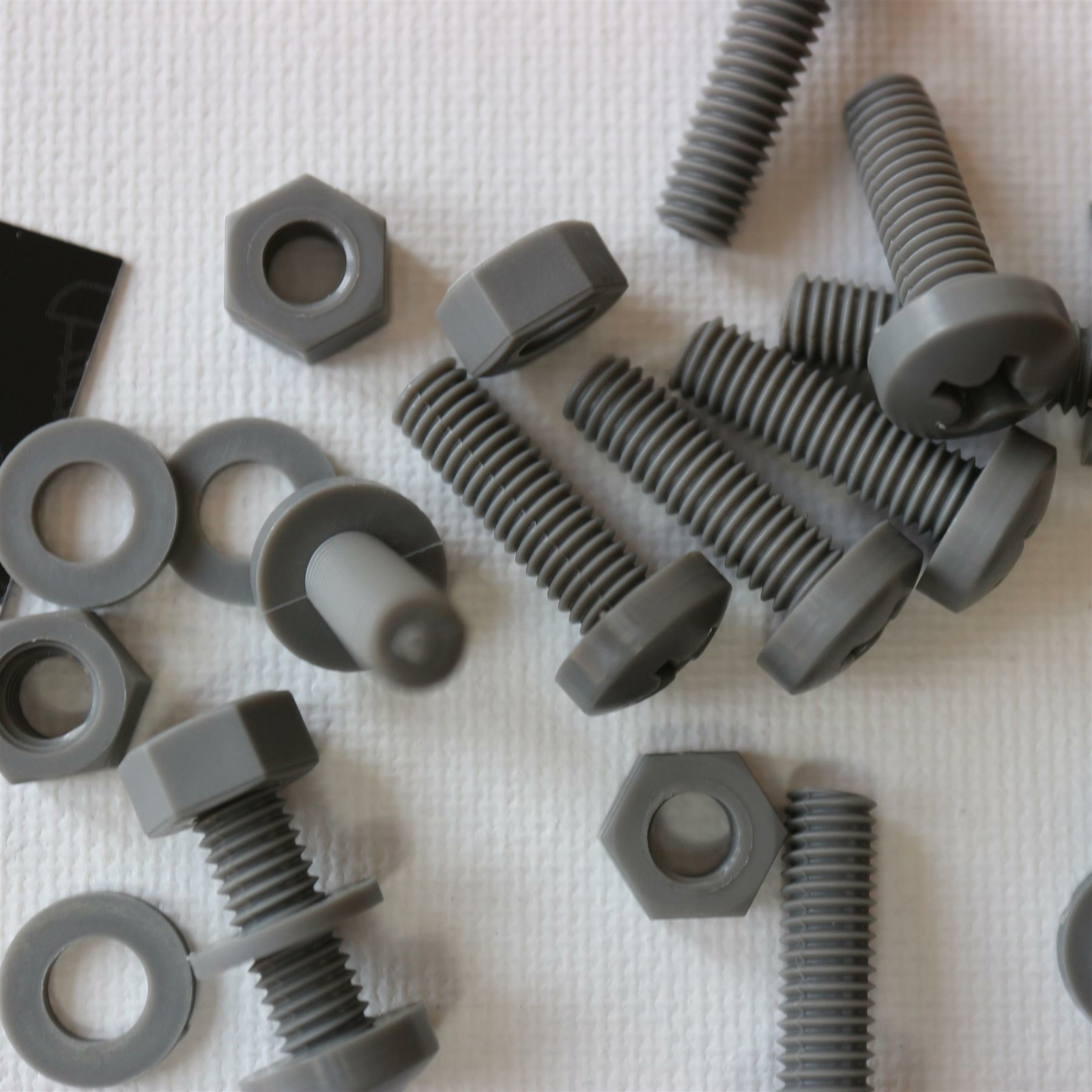 Viti A Testa Esagonale In PVC UPVC - 10 Pezzi M8 X 100mm, Resistente All'Acqua E Ossidazione, Per Usi Chimici E Industriali - Foto 11