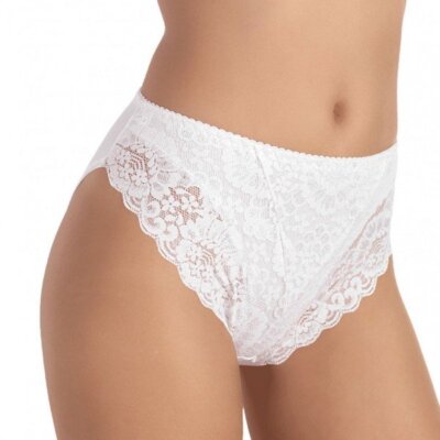 6 Women's Jadea 791 Stretch Modal Cotton Stretch Underwear Lace Briefs