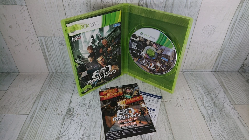 Xbox360 Binary Domain Japanese Version - SEGA Sci-Fi Shooter Action - USED Game - Image 2 of 4