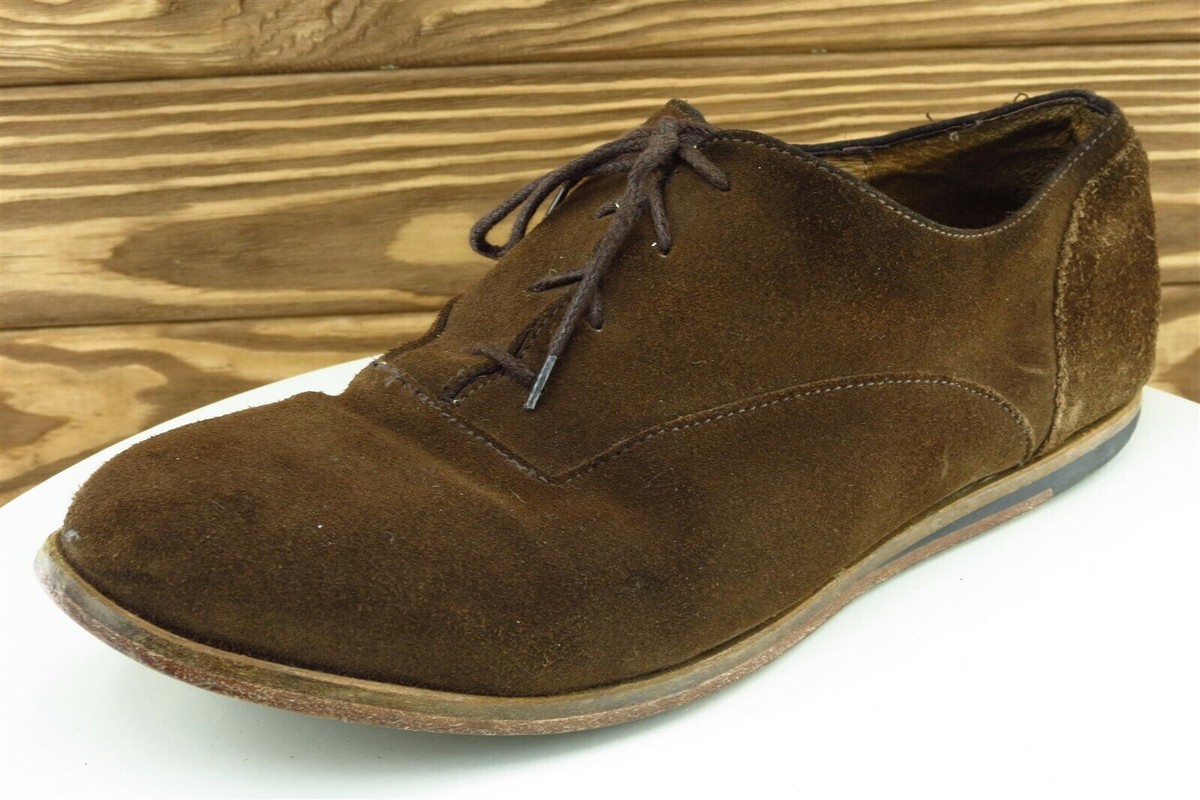 J D Fisk Brown Saddle Oxfords. 9.5 J. D. Fisk Shoes Sz 9.5 M Brown Derby Oxfords Leather Men  main image 3