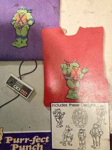 Teenage Mutant Ninja Turtles Punch Embroidery Iron On Patterns 6 - Picture 4 of 11
