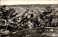 RPPC Nice France View General Terrace Chateau vintage postcard s126