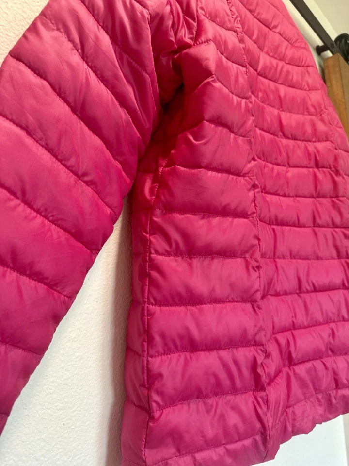 Abrigo Chaqueta Aislante BLAIR Mujer Rosa Caliente Puffer Forrado de Vellón Talla S Pequeño Foto 3 de 4