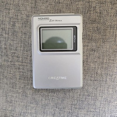 Rare Vintage Creative Nomad Jukebox Zen Xtra MP3 – Iconic Early
