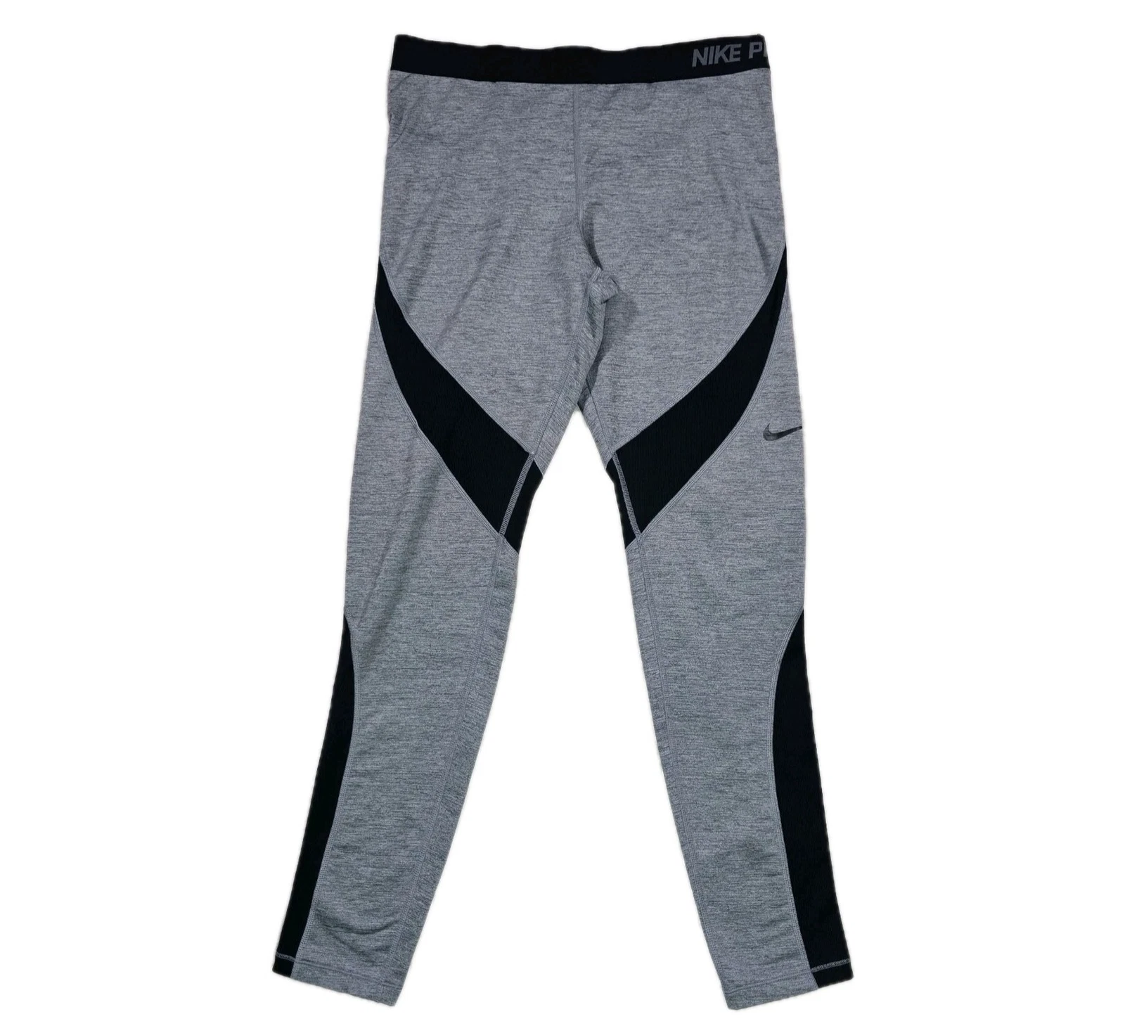 Nike Pro Pants Women’s XL Gray Hyperwarm Base Layer Leggings Breathable