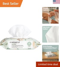 The Honest Company Hypoallergenic Multi-Use Baby Wipes for Sensitive Skin, Geo M